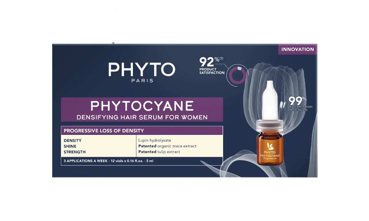 Phyto PHYTOCYANE tretman protiv progresivnog ispadanja kose Ž 12x5ml
