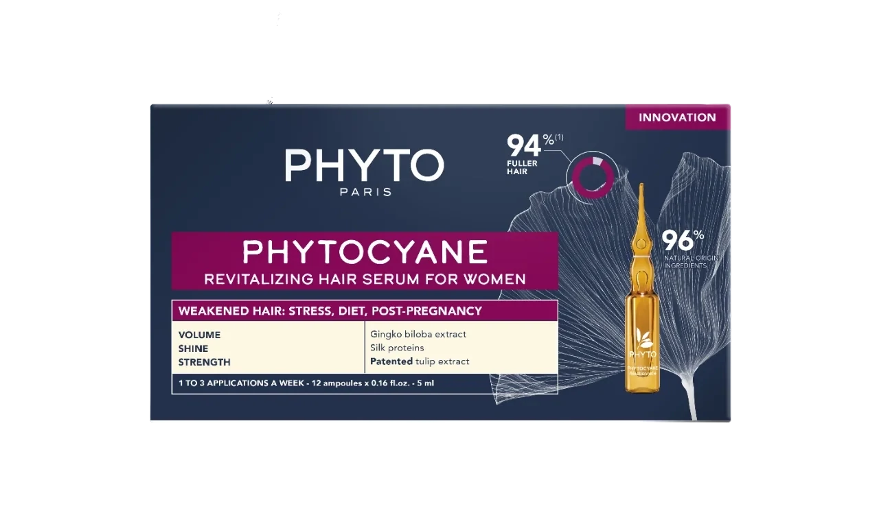 Phyto PHYTOCYANE tretman protiv reaktivnog ispadanja kose Ž 12x5ml