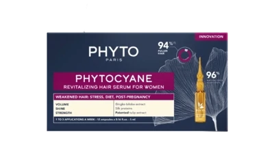 Phyto PHYTOCYANE tretman protiv reaktivnog ispadanja kose Ž 12x5ml