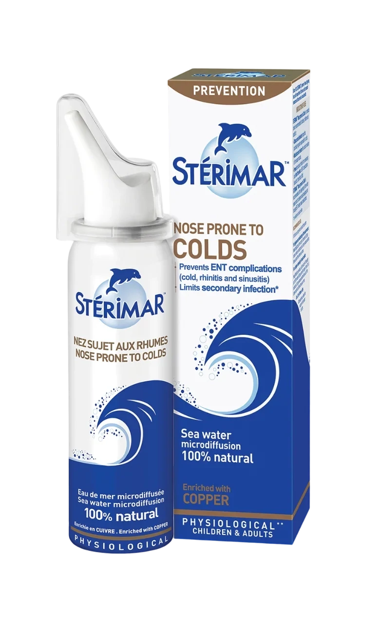 Sterimar BAKAR za nos sklon prehladama - izotonični (0,9% NaCl) 50ml