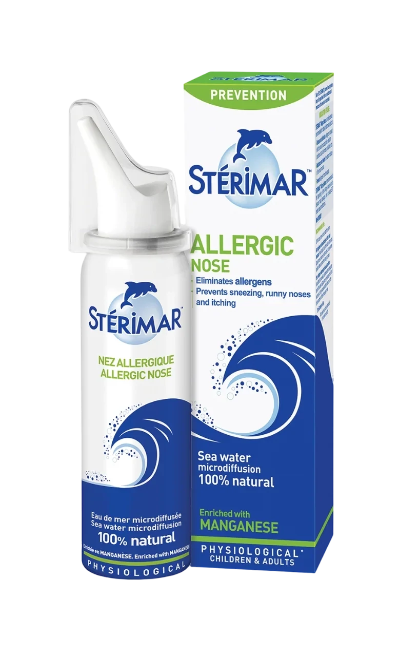 Sterimar MANGAN za nos sklon alergijama - izotonični (0,9% NaCl) 50 ml