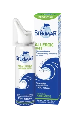 Sterimar MANGAN za nos sklon alergijama - izotonični (0,9% NaCl) 50 ml