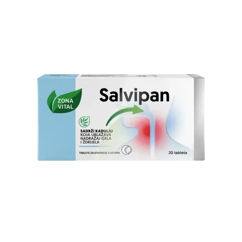 ZONA VITAL SALVIPAN TABLETE ZA OTAPANJE U USTIMA, 20 tableta