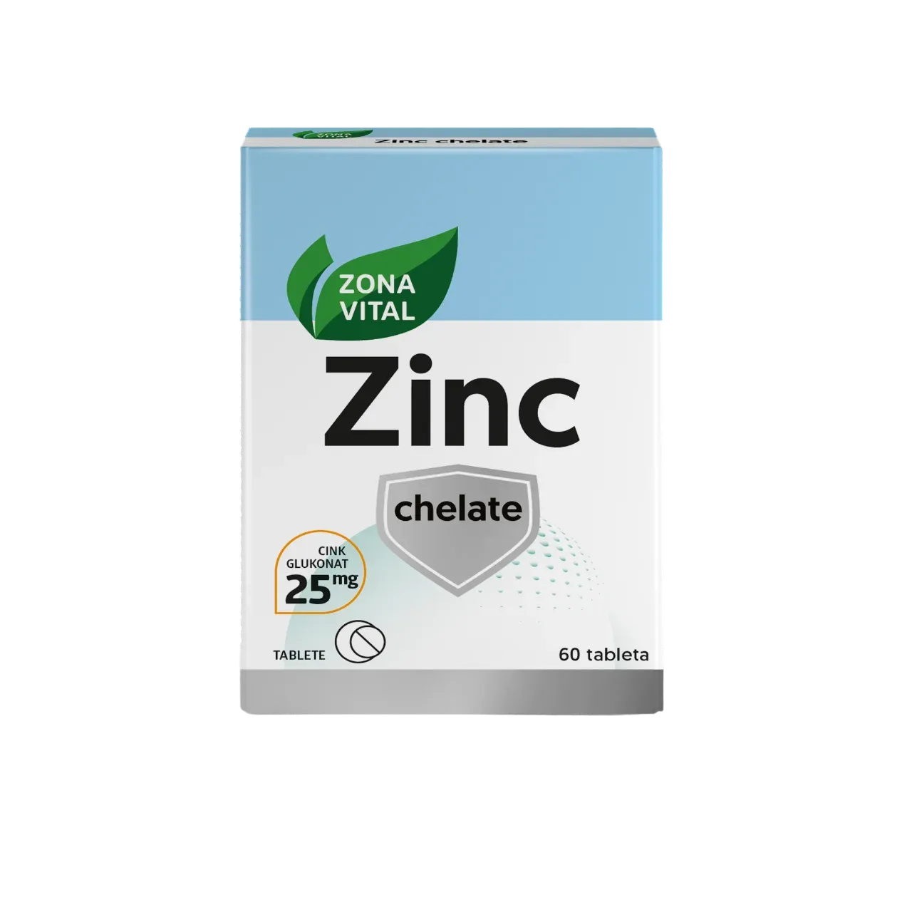 ZONA VITAL Zinc chelate, 60 tableta