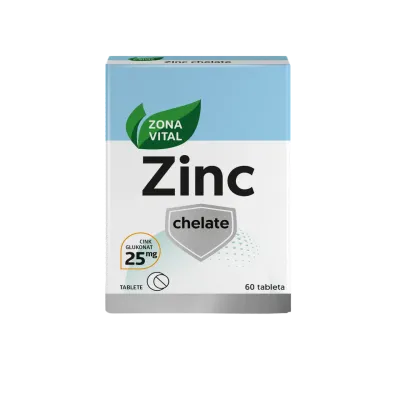 ZONA VITAL Zinc chelate, 60 tableta