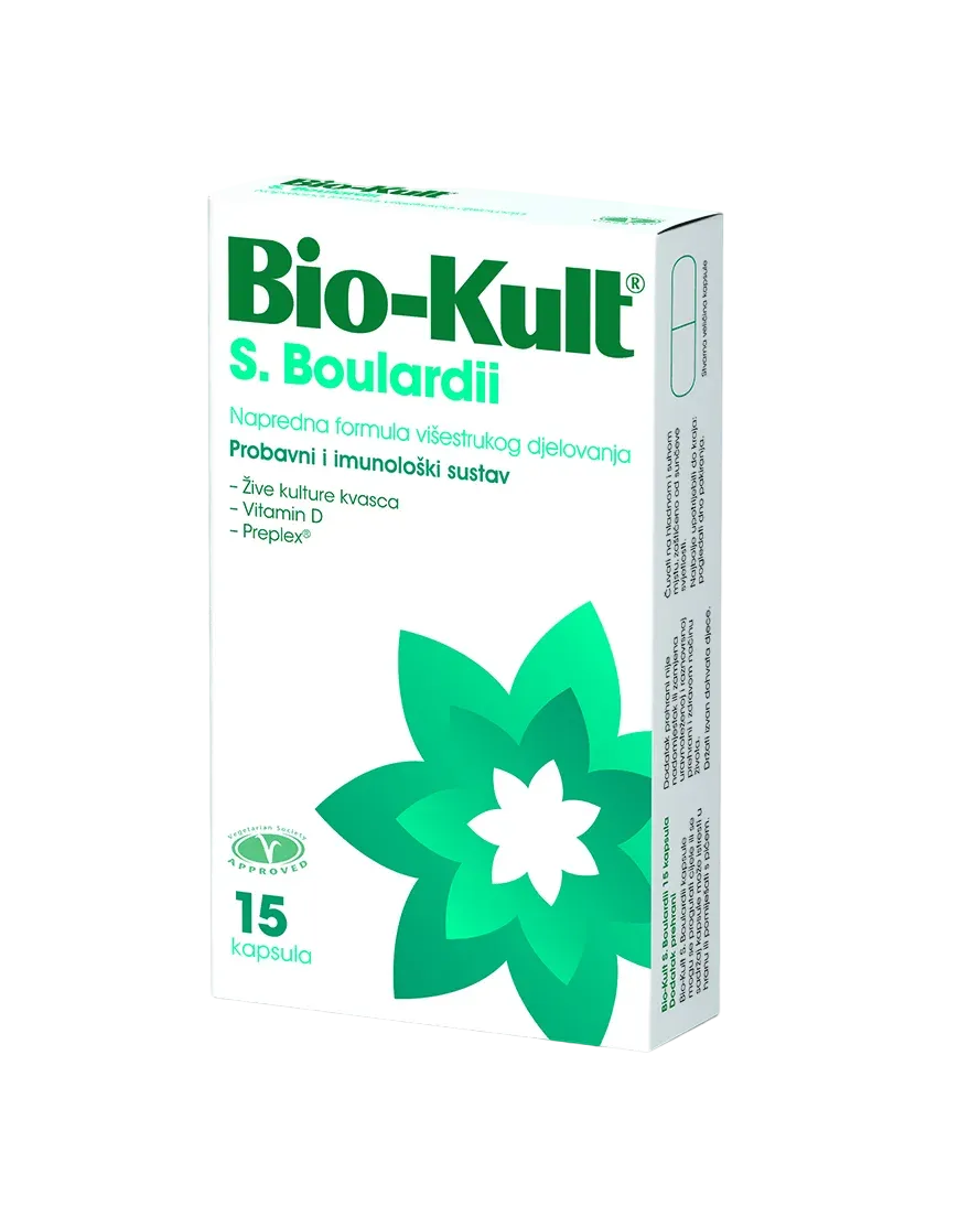 BIO-KULT S.BOULARDII 15 kapsula