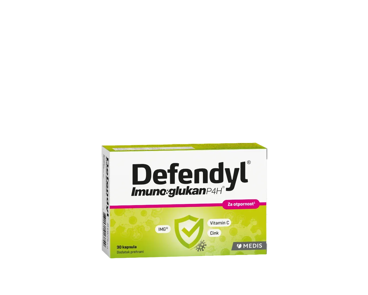 Defendyl-Imuno&amp;glukan P4H® D3 kapsule, 30 kapsula