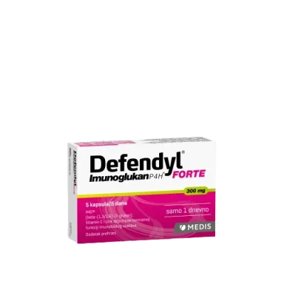 Defendyl-Imunoglukan P4H® FORTE kapsule, 5 kapsula