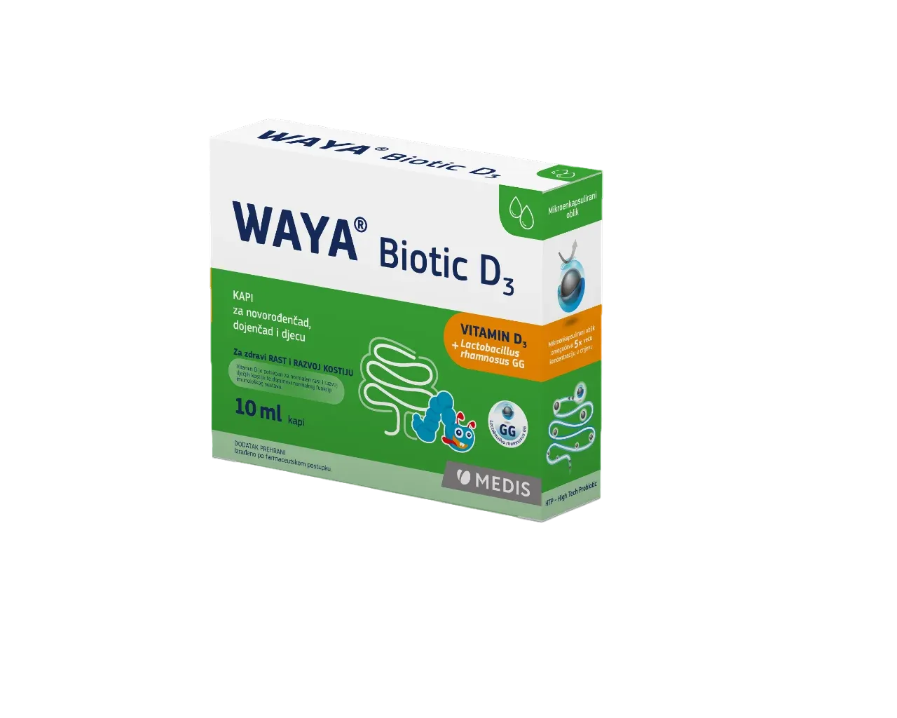 WAYA® Biotic kapi za novorođenčad, dojenčad i djecu