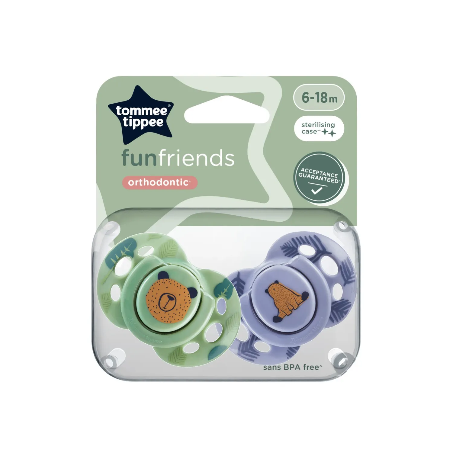 Tommee Tippee &quot;Fun&quot; dude varalice, 6 - 18 mjeseci, 2 kom