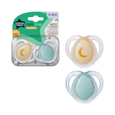 Tommee Tippee &quot;Night&quot; dude varalice, 0 - 6 mjeseci, 2 kom
