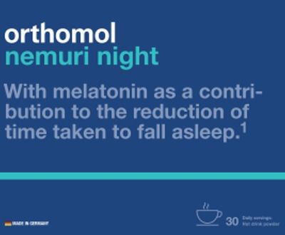 Orthomol Nemuri Night granule za topli napitak a30