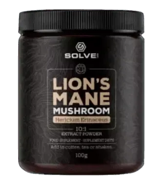 Solve Labs Lions mane 10:1 extract powder, 100g