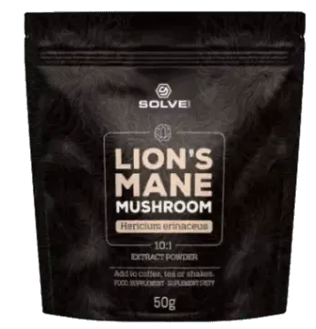 Solve Labs Lions mane 10:1 extract powder, 50g