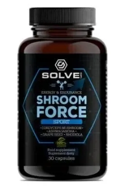 Solve Labs Shroom force, 30 kapsula