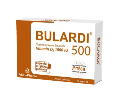 Abela Pharm Bulardi 500, 10 kapsula