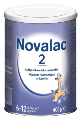 Novalac 2, prijelazna mliječna hrana za dojenčad, 400 g