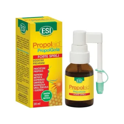 ESI Propolaid Propolgola forte sprej za grlo 20 ml ESI Propolaid Propolgola forte sprej za grlo 20 ml