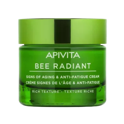 APIVITA Bee Radiant  krema bogate teksture, 50 ml