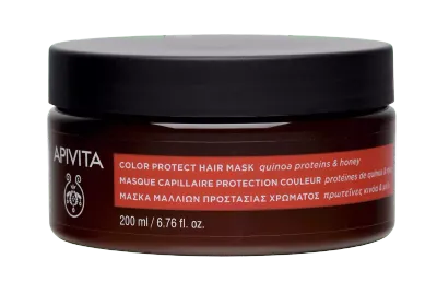 APIVITA Maska za zaštitu obojane kose sa suncokretom i medom, 200ml