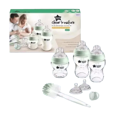 Tommee Tippee closer to nature set staklenih bočica za hranjenje