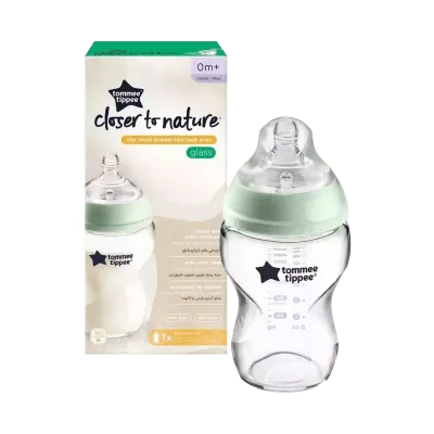 Tommee Tippee closer to nature  staklena bočica, 250 ml