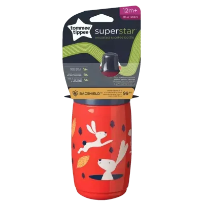 Tommee Tippee termo čaša sa sportskim usnikom i poklopcem, 266 ml, 12mj+