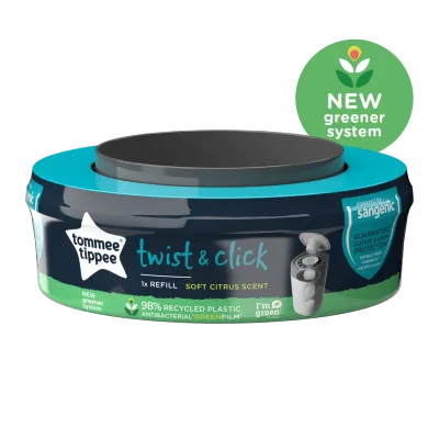 Tommee Tippee Sangenic  "twist &amp; click"  kazeta