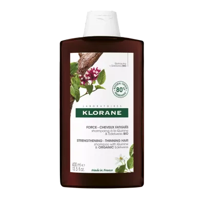 KLORANE šampon s kininom i organskim runolistom, 400ml