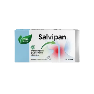 ZONA VITAL SALVIPAN TABLETE ZA OTAPANJE U USTIMA, 20 tableta