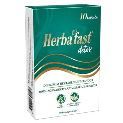Abela Pharm Herbafast Detox, 10 kapsula