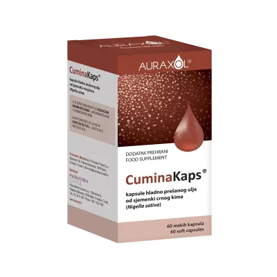 AURAXOL CuminaKaps 60 kapsula AURAXOL CuminaKaps 60 kapsula