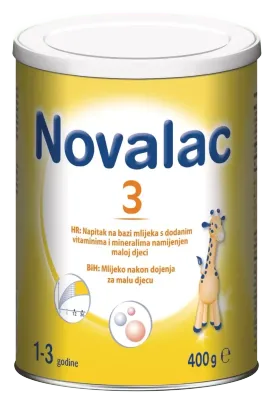 Novalac 3, mliječni napitak u prahu s okusom vanilije za malu djecu