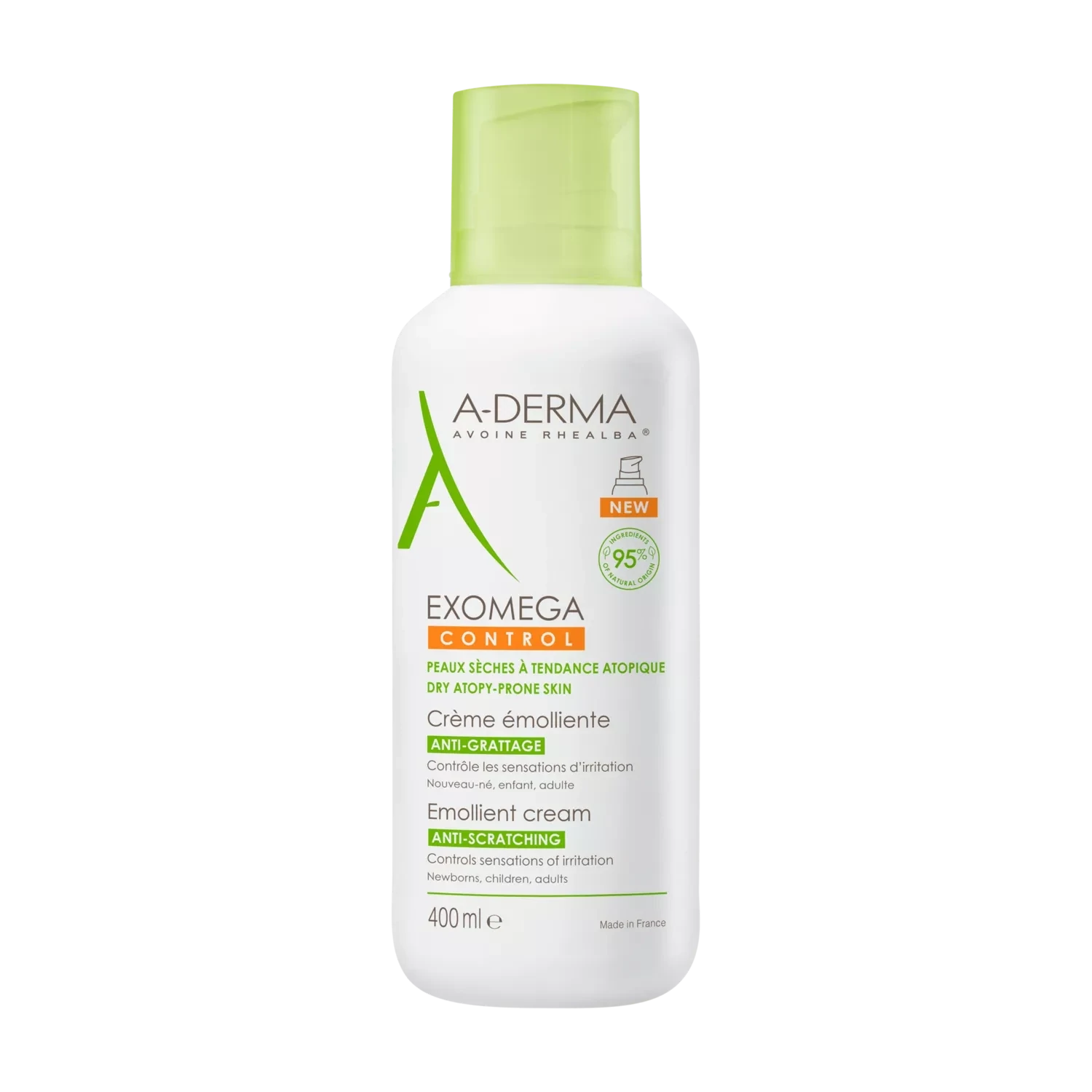 A-DERMA Exomega control emolijentna krema 400ml