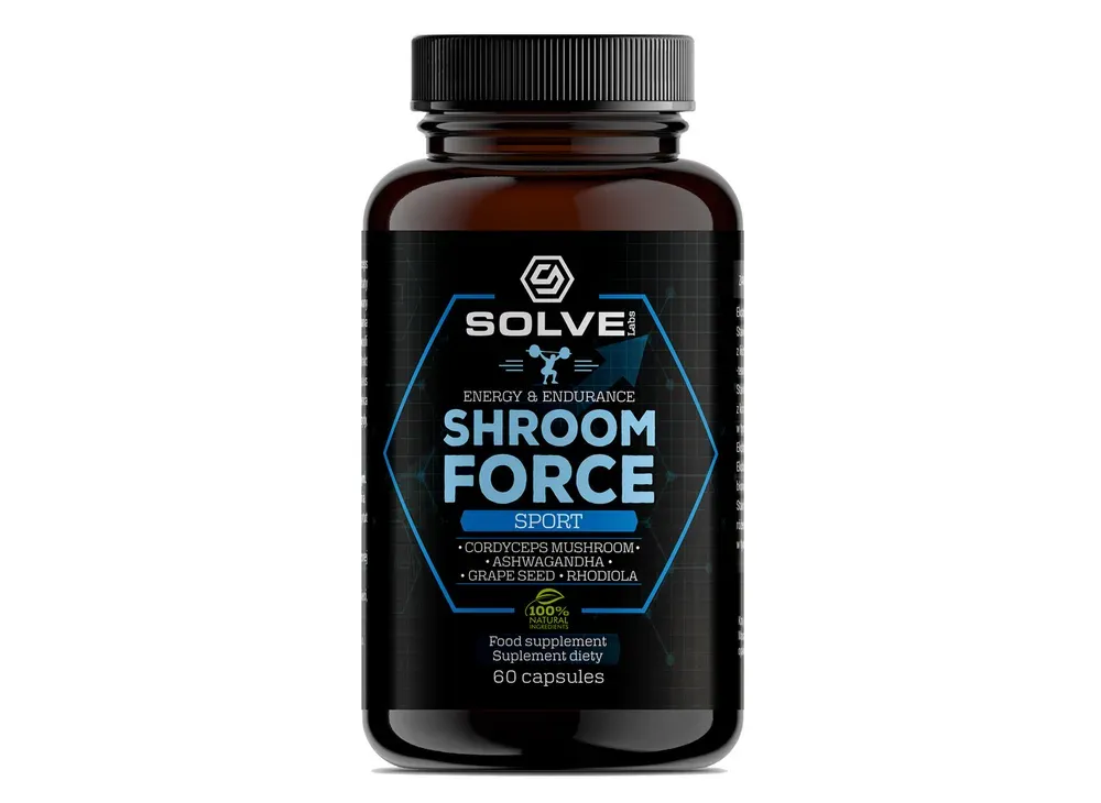Solve Labs Shroom force, 60 kapsula