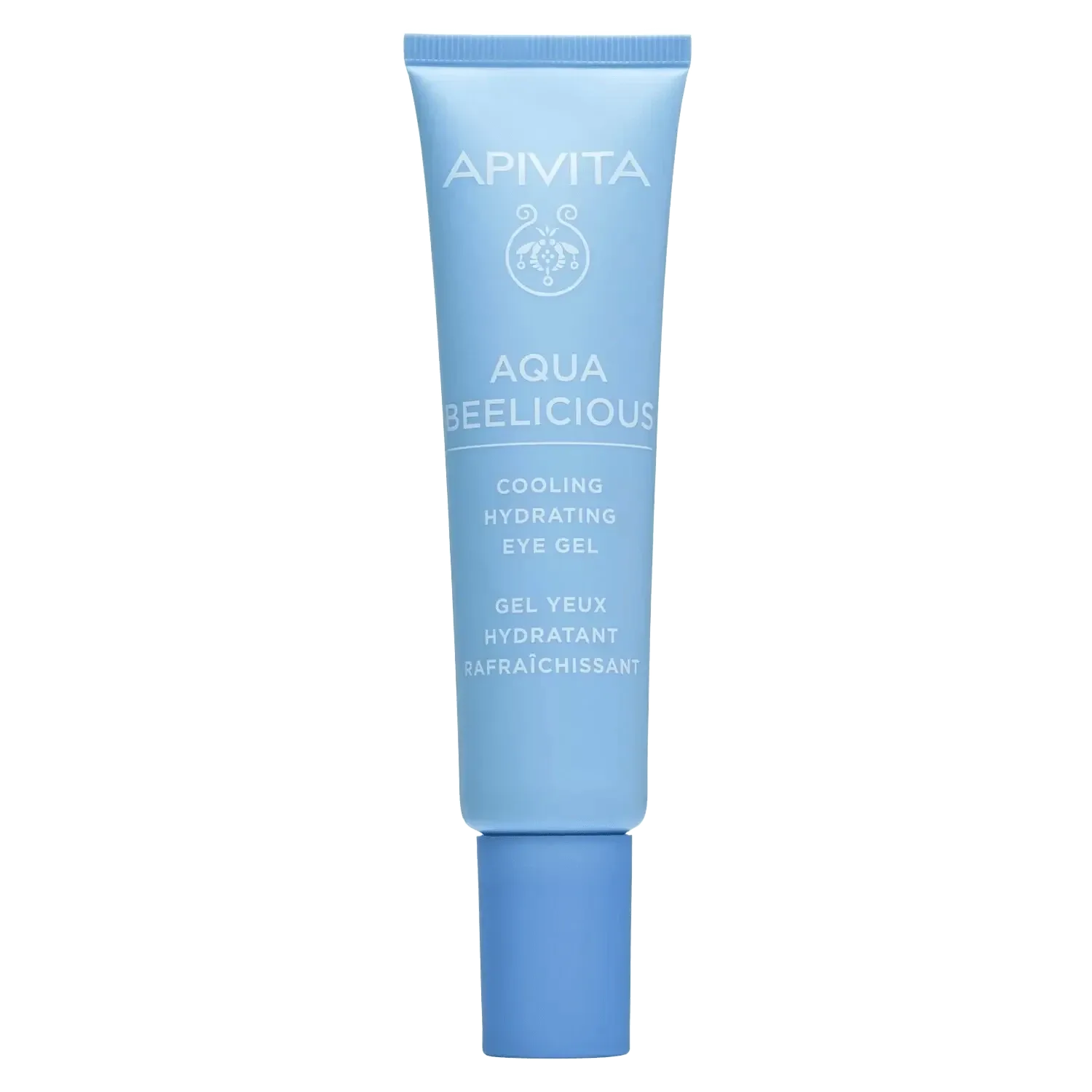 APIVITA Aqua Beelicious hidratantni gel za područje oko očiju s efektom hlađenja, 15 ml