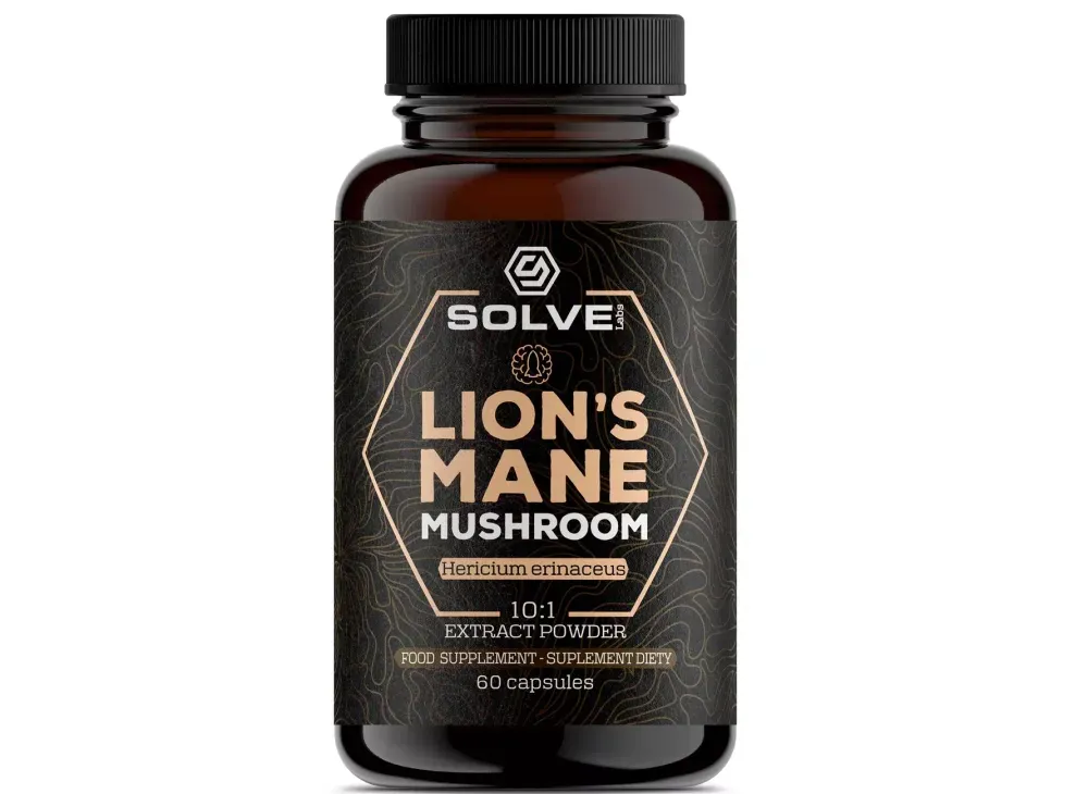LIONS MANE 10:1 – Gljiva u kapsulama, 60 kapsula