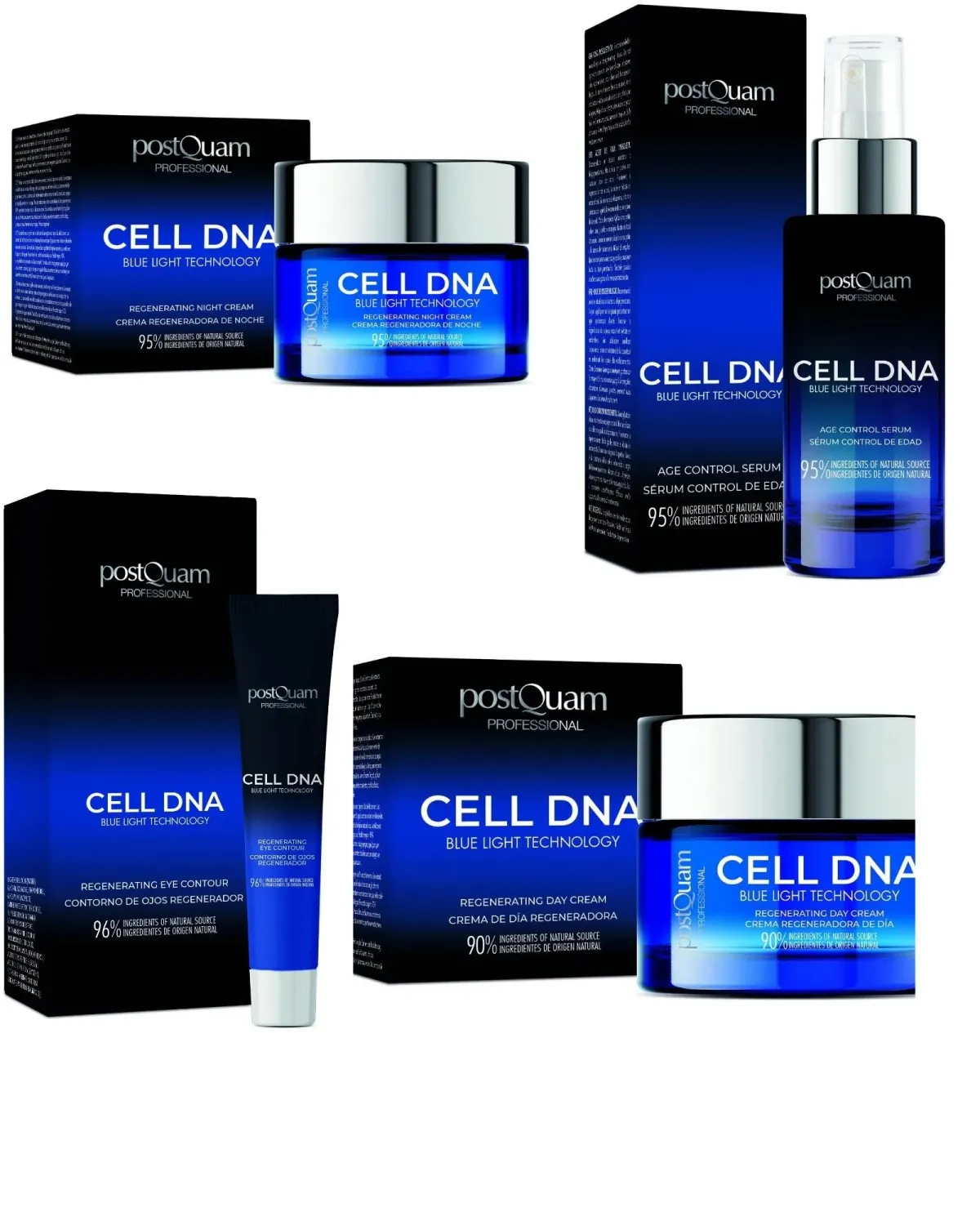 PostQuam Cell Pro DNA Light Blue set