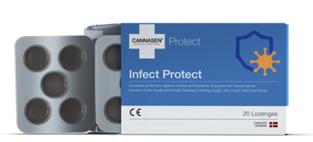 Cannasen INFECT PROTECT – pastile za grlo