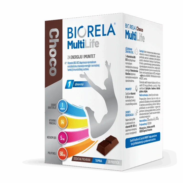 Biorela® Choco Multi Life 20 prutića