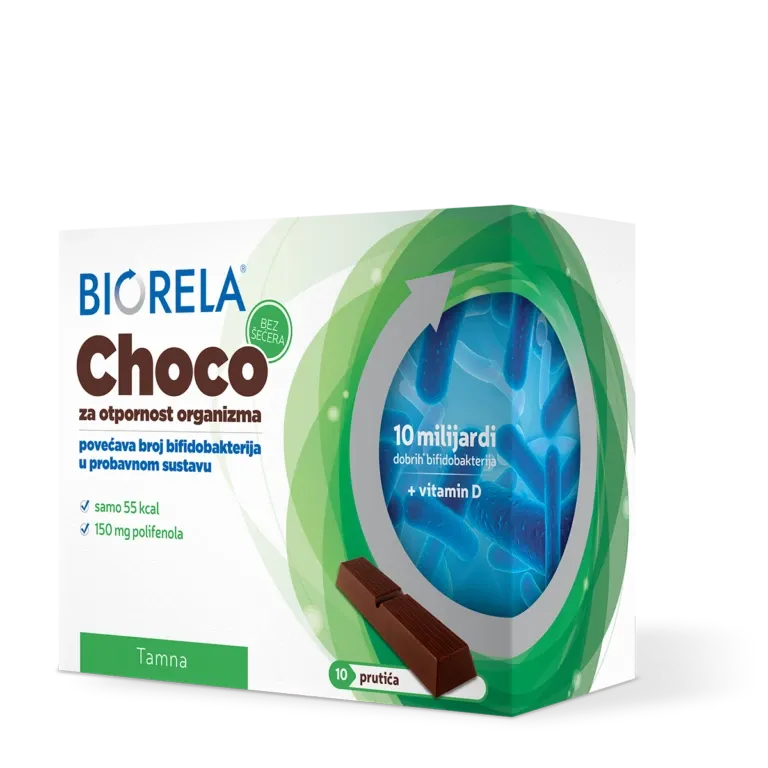 Biorela® Choco Tamna 10 prutića