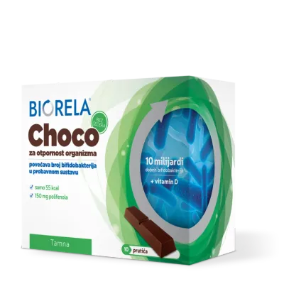 Biorela® Choco Tamna 10 prutića