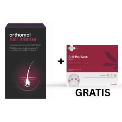 Orthomol Hair Intense 90 dnevnih doza+CANNASEN Anti Hair-Loss serum 4 x 20ml GRATIS Orthomol Hair Intense 90 dnevnih doza+CANNASEN Anti Hair-Loss serum 4 x 20ml GRATIS