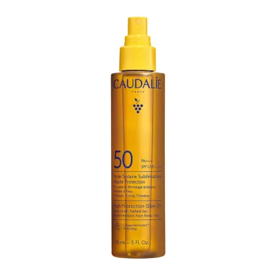 Caudalie "Glow" ulje za zaštitu od sunca SPF50
