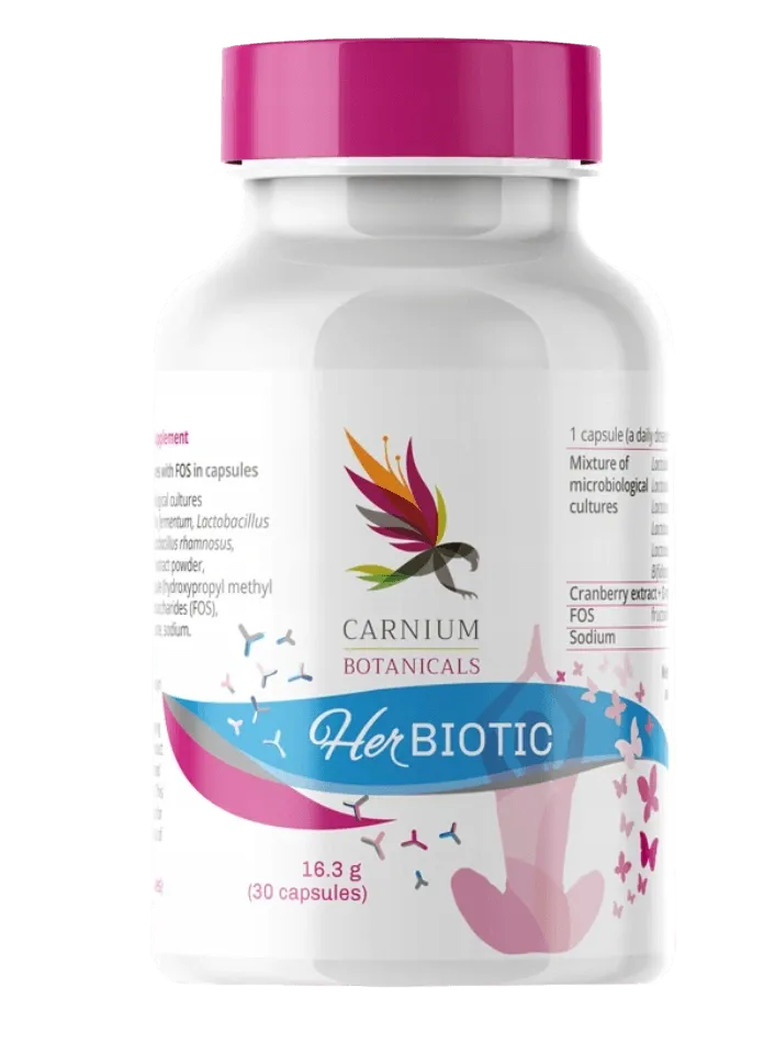 Her Biotic probiotik za žene, 30 kapsula