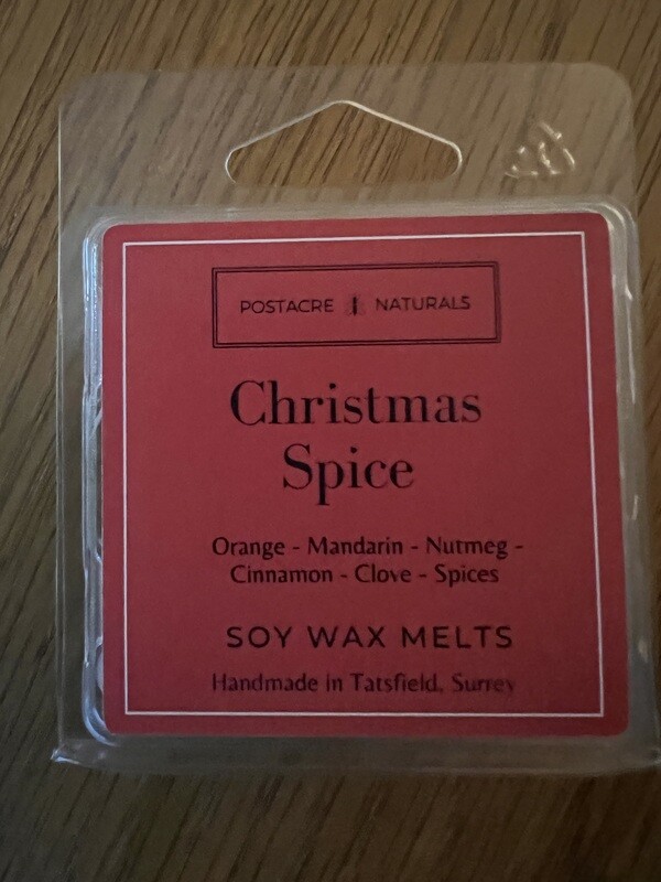 Christmas Spice Wax Melt (Soy) (V) 50g