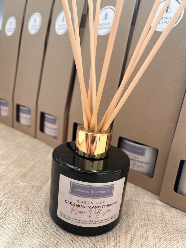 Room Diffuser - Queen Bee - Dark Honey and Tobacco (V) 100ml / 200ml