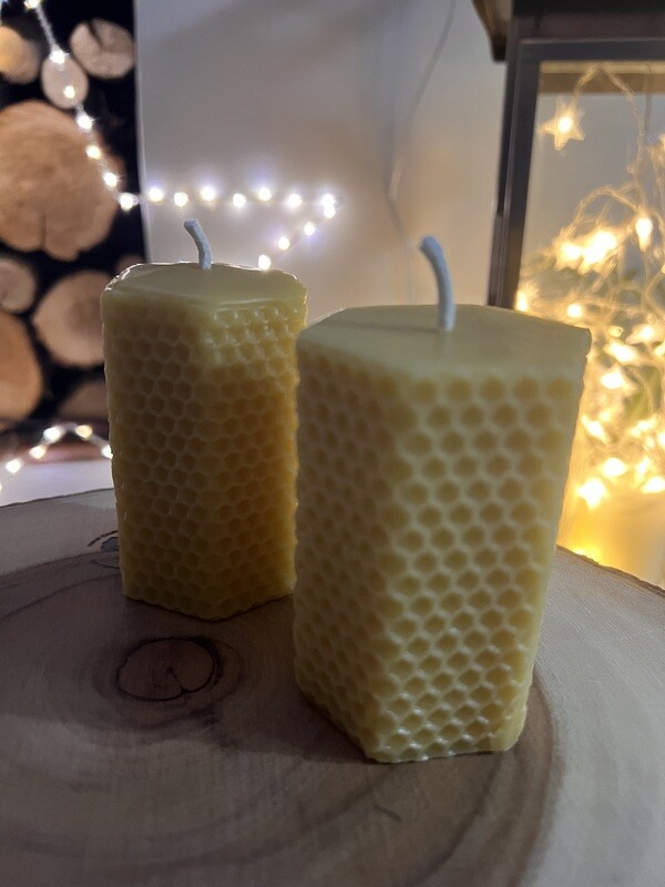 Beeswax Hexagonal Candle