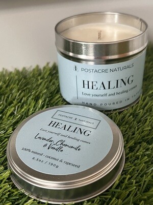 HEALING - Lavender, Chamomile &amp; Vanilla - 20cl Tin (V)