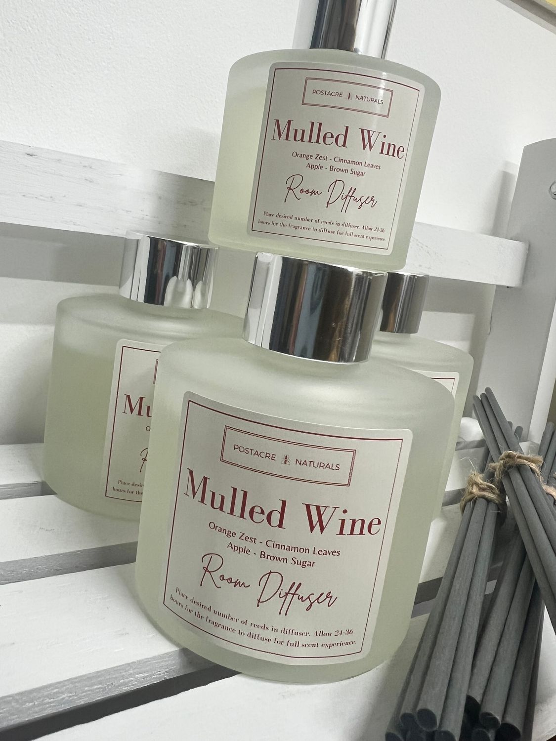 Room Diffuser - Mulled Wine 100ml  (V)